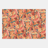 Fall Morris-Blätter Geschenkpapier Set (Vorderseite 2)