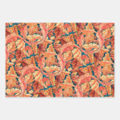 Fall Morris-Blätter Geschenkpapier Set (Vorderseite)