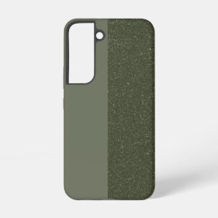 Fall "Moss Green Split Galaxy S22" individuell ein Samsung Galaxy Hülle