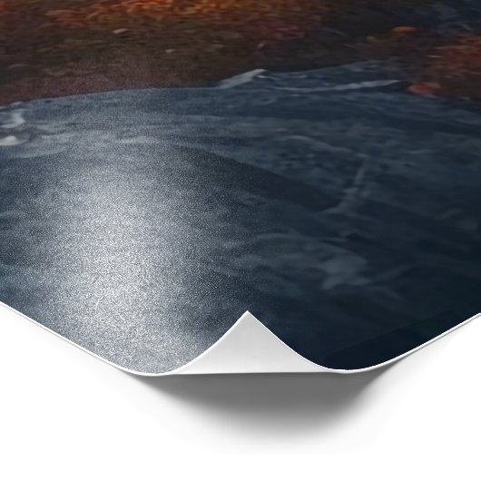 Fall Mountains Fotodruck (Ecke)