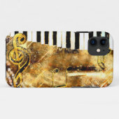 Fall Musical Grunge iPhone 5 Case-Mate iPhone Hülle (Rückseite (Horizontal))
