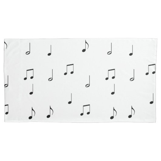 Fall Musical Notes Pillow Kissenbezug (Vorderseite)