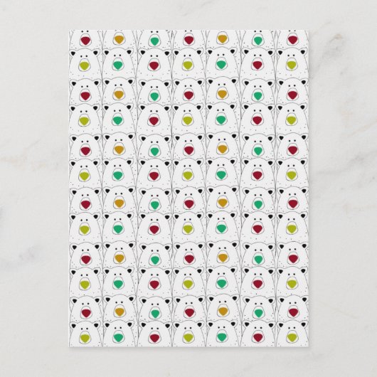 Fall 'n Bears Postkarte (Vorderseite)