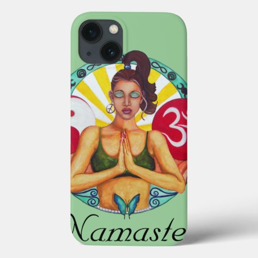 Fall Namaste Case Mate (Rückseite)