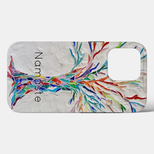 Fall Namaste Rainbow Tree Case-Mate iPhone Case-Mate iPhone Hülle (Rückseite (Horizontal))