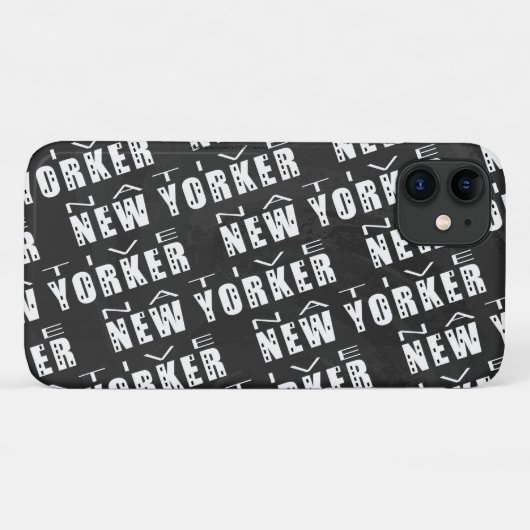 Fall Native New Yorker Muster Case-Mate iPhone Hülle (Rückseite (Horizontal))