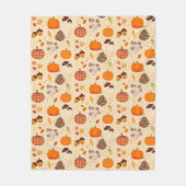 Fall Nature Fleecedecke (Vorderseite)