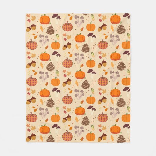Fall Nature Fleecedecke (Vorderseite)