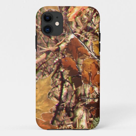 Fall Nature Foliage Camouflage Camouflage Malerei Case-Mate iPhone Hülle (Rückseite)