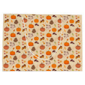 Fall Nature Große Geschenktüte (Rückseite)