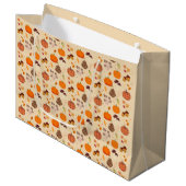 Fall Nature Große Geschenktüte (Vorderseite Schrägansicht)