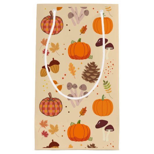 Fall Nature Kleine Geschenktüte (Vorderseite)