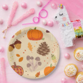 Fall Nature Pappteller (Party)