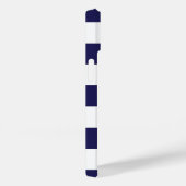 Fall Navy Blue Wide Stripe iPhone Case-Mate iPhone Hülle (Rückseite / Rechts)