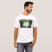 Fall-Nebenfluss-Schlucht-Ansicht, Ithaca fällt T-Shirt (Vorne ganz)