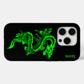 Fall Neon Green Dragon Custom iPhone 5 Case-Mate iPhone Hülle (Rückseite (Horizontal))