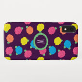 Fall Neon Rose Case-Mate iPhone Hülle (Rückseite (Horizontal))