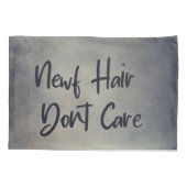 Fall Newf Hair Pillow Kissenbezug (Rückseite)
