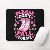 Fall nicht auf lustige Socken Witze sarkastischer Mousepad (Mit Mouse)