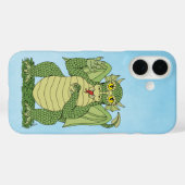 Fall niedlich Green Dragon Case-Mate iPhone Hülle (Rückseite (Horizontal))