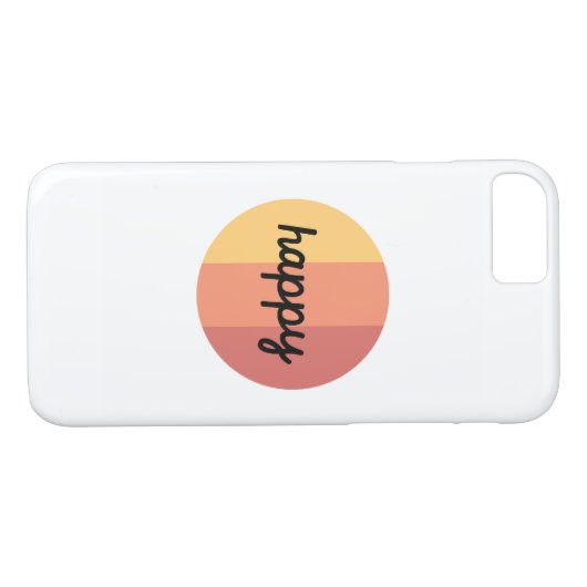 Fall niedlich Happy iPhone 8/7 Case-Mate iPhone Hülle (Rückseite (Horizontal))