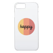 Fall niedlich Happy iPhone 8/7 Case-Mate iPhone Hülle (Rückseite)