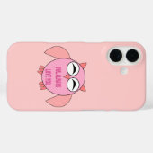 Fall niedliche Liebe Meldung Owl iPhone Case-Mate iPhone Hülle (Rückseite (Horizontal))