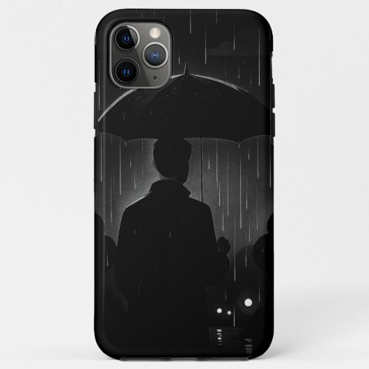 Fall Night City Skyline Case-Mate iPhone Hülle (Rückseite)