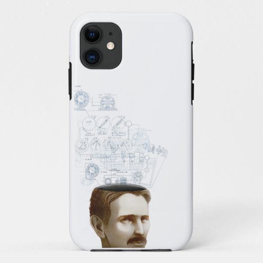 Fall Nikola Teslas Iphone Case-Mate iPhone Hülle (Rückseite)