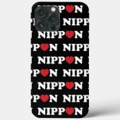 Fall Nippon Liebe Heart Case-Mate iPhone Hülle (Rückseite)