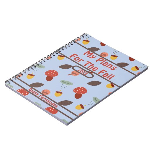 Fall Notizblock (Linke Seite)