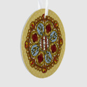 Fall Nouveau Acrylic Ornament (Vorderseite)