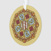 Fall Nouveau Acrylic Ornament (Vorderseite)