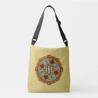 Fall Nouveau All-Over-Print-Tasche