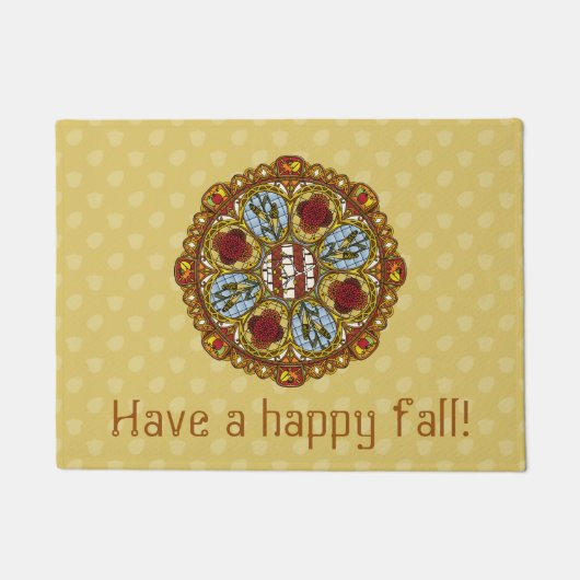 Fall Nouveau Doormat Fußmatte (Vorderseite)