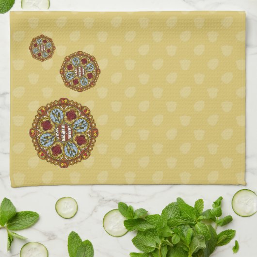 Fall Nouveau Handtuch (Gefaltet)