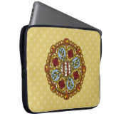 Fall Nouveau Laptop Sleeve (Vorne Rechts)