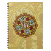 Fall Nouveau-Notebook Notizblock (Vorderseite)