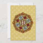 Fall Nouveau Party Einladung (Rückseite)