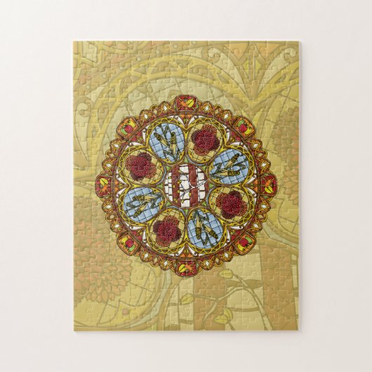 Fall Nouveau Puzzle (Vertikal)
