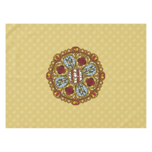 Fall Nouveau Tablecloth Tischdecke (Vorderseite (Horizontal))