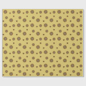 Fall Nouveau Wrapping Paper Geschenkpapier (Flach)