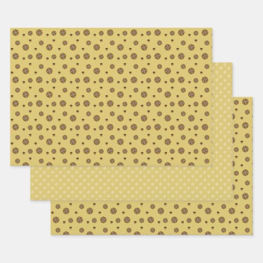 Fall Nouveau Wrapping Paper Set Geschenkpapier Set (Set)