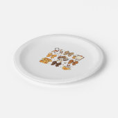 Fall Nurse Erntedank Classic T - Shirt.png Pappteller (Schrägansicht)