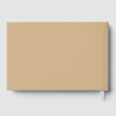 Fall Oak Blätter Feier zum Gedenken an das Leben Gästebuch (Rückseite)