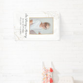 Fall Oak Blätter Feiern Lebensbeerdigung Banner (InSitu)