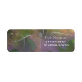 Fall Oak Leaf Hydrangea Return Address Labels (Vorne)