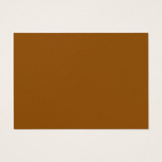 Fall Oak Leaf Wedding Wohltätigkeit Fevor Card (Rückseite)