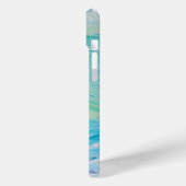 Fall "Ocean Shades of Blue Case-Mate iPhone" iPhone Hülle (Rückseite / Links)