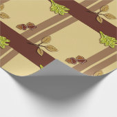 Fall oder Erntedank Geschenkpapier (Ecke)